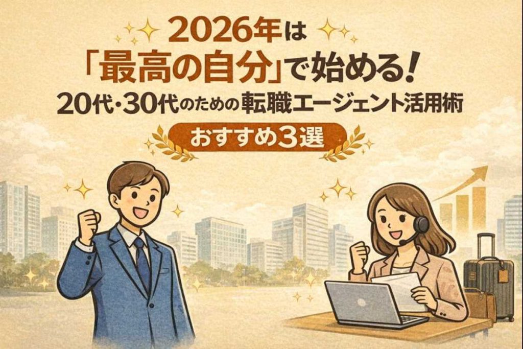 2026年は「最高の自分」で始める！20代・30代のための転職エージェント活用術｜おすすめ3選